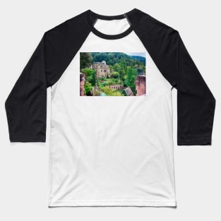 A View from Heidelberg Castle Baseball T-Shirt